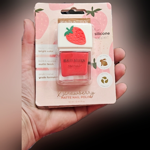 NWT BEAUTY INTUITION STRAWBERRY 🍓 MATTE! - Picture 7 of 9
